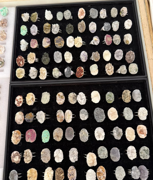 Live stream order natural crystal products over 50USD for free shipping
