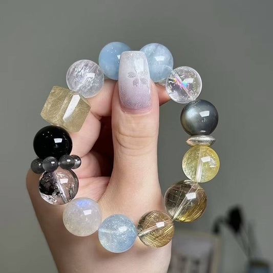 exclusive customization crystal bracelets according to your special ZODIAC SIGN/THE FIVE-ELEMENTS